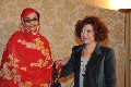 Conferència de l'activista saharauí Aminetu Haidar a la seu del Parlament