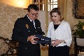 El Sr. Bartomeu Campaner, Cap Superior de Policia de les Illes Balears visita la presidenta del Parlament
