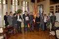 Audiència oferta per la presidenta al sr. Carles Manera, conseller d'Economia i Hisenda, qui lliura els pressuposts corresponents a l'any 2008