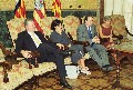 Audiència oferta pel president al Sr. Joan Fageda, batlle de l'Excm. Ajuntament de Palma, per presentar la Carta Municipal