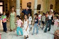Un grup de nins Sharauis visiten el Parlament de les Illes Balears