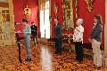 El nins Saharuis associació Escola en Pau visiten la presidenta
