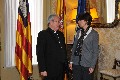La presidenta rep en audiència el bisbe de Mallorca
