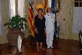 La presidenta rep en audiència l'Il·lm. Sr. José María Lavilla Llano, cap del sector naval