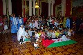 Visita al Parlament dels nins saharauís del programa 