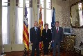 La presidenta rep en audiència l'Excm. Sr. Thomas Kolly, ambaixador de Suïssa i el Sr. Paul Décosterd, cònsol general a Barcelona
