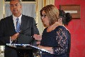 Lliurament de la Medalla d'Honor del Parlament de les Illes Balears a l'Excma. Sra. M. Luisa Cava de Llano