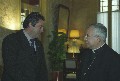 Audiència oferta pel president al nou Bisbe de Mallorca, Sr. Jesús Murgui Soriano