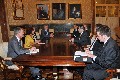 La presidenta del Parlament rep en audiència al president del Parlament de Nova Zelanda